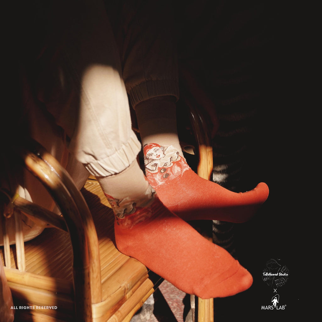ROUGE PIERROT Socks