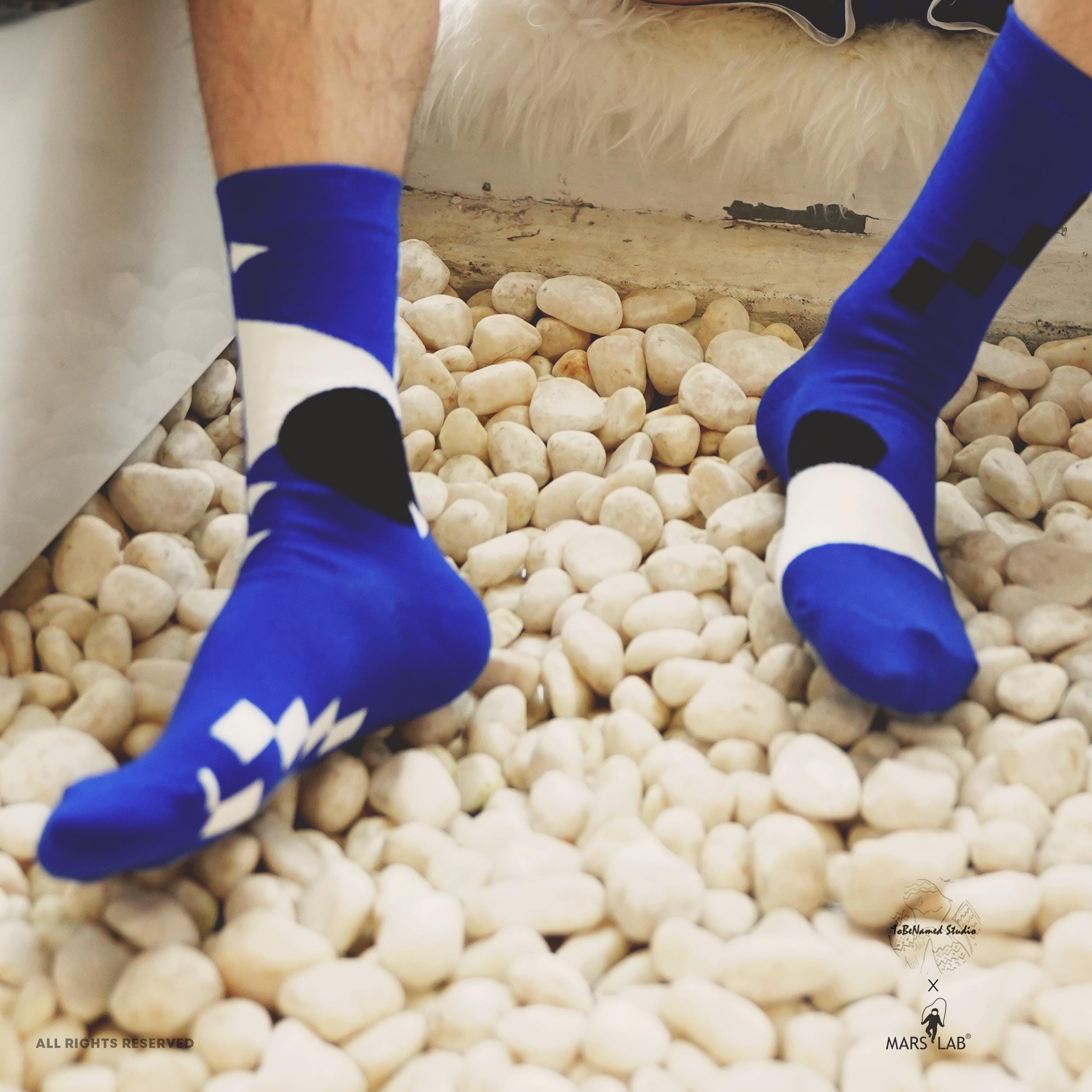 KLEIN BLUE WUCHANG Socks