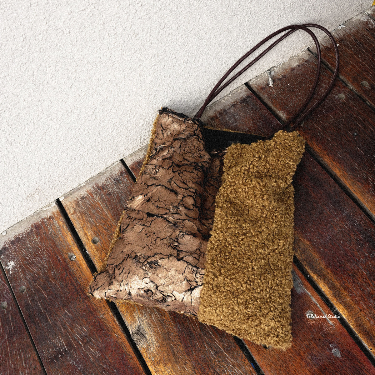 HERCULES FEATHER Panel Textile Art Tote