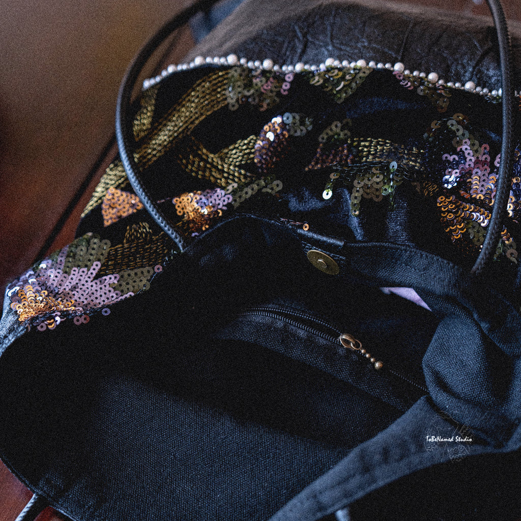 VIOLET NOCTURNE Shoulder Bag