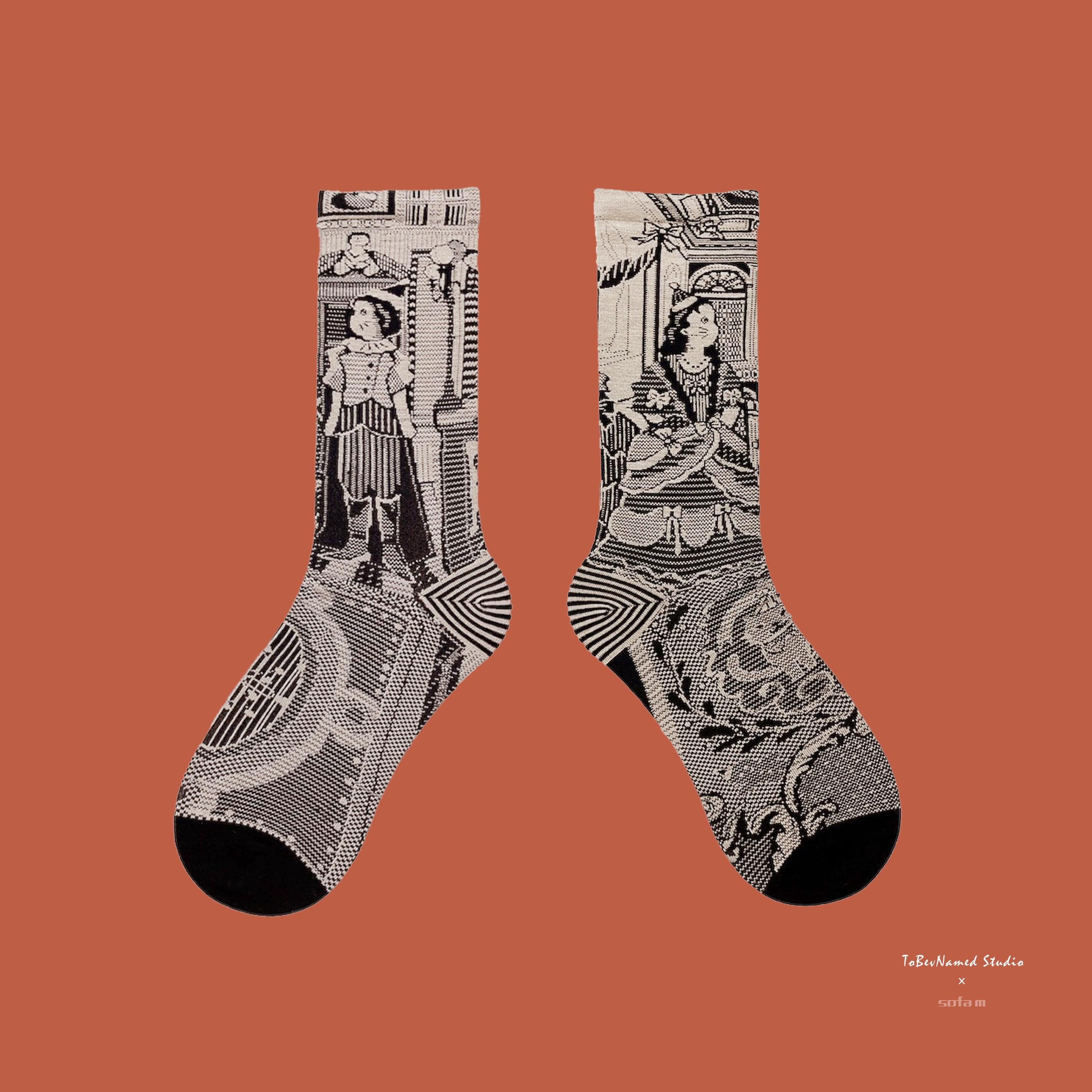 CHRISTMAS CASTLE Socks