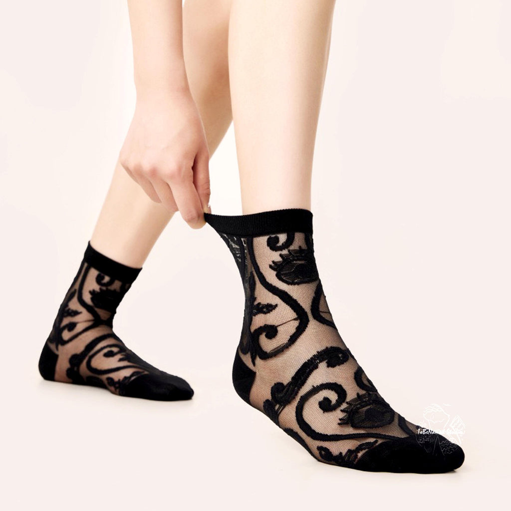 GOTHIC LACE Socks