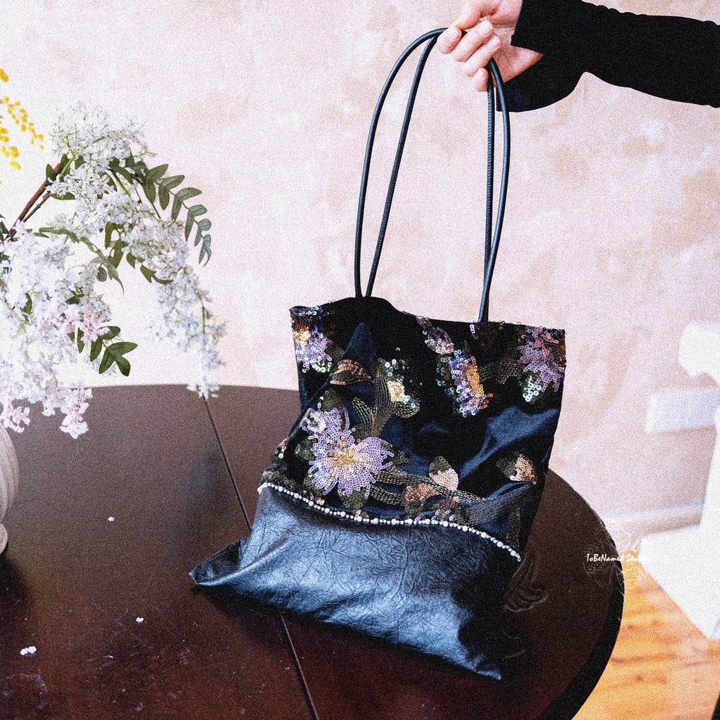 VIOLET NOCTURNE Shoulder Bag