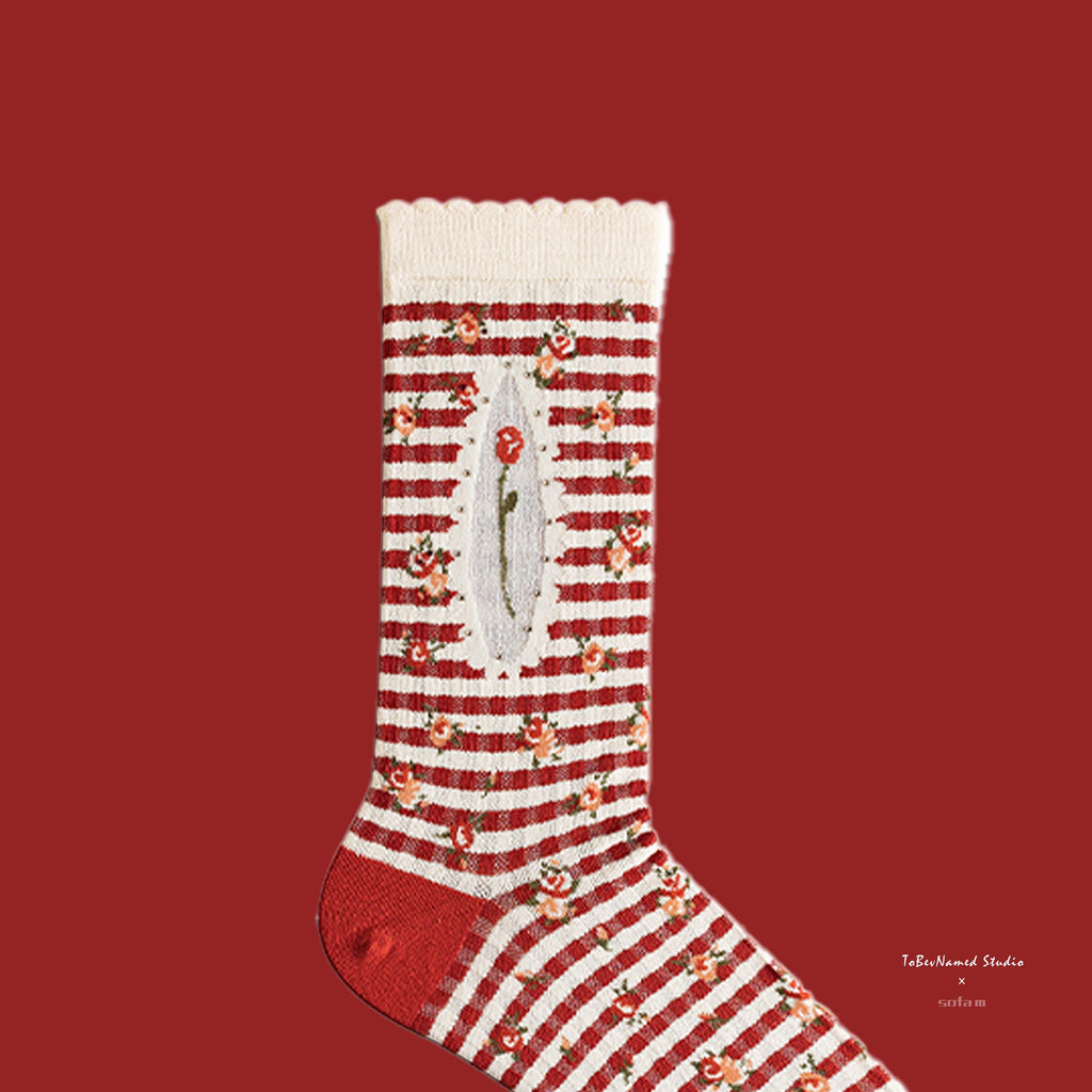 FROZEN ROSE Socks