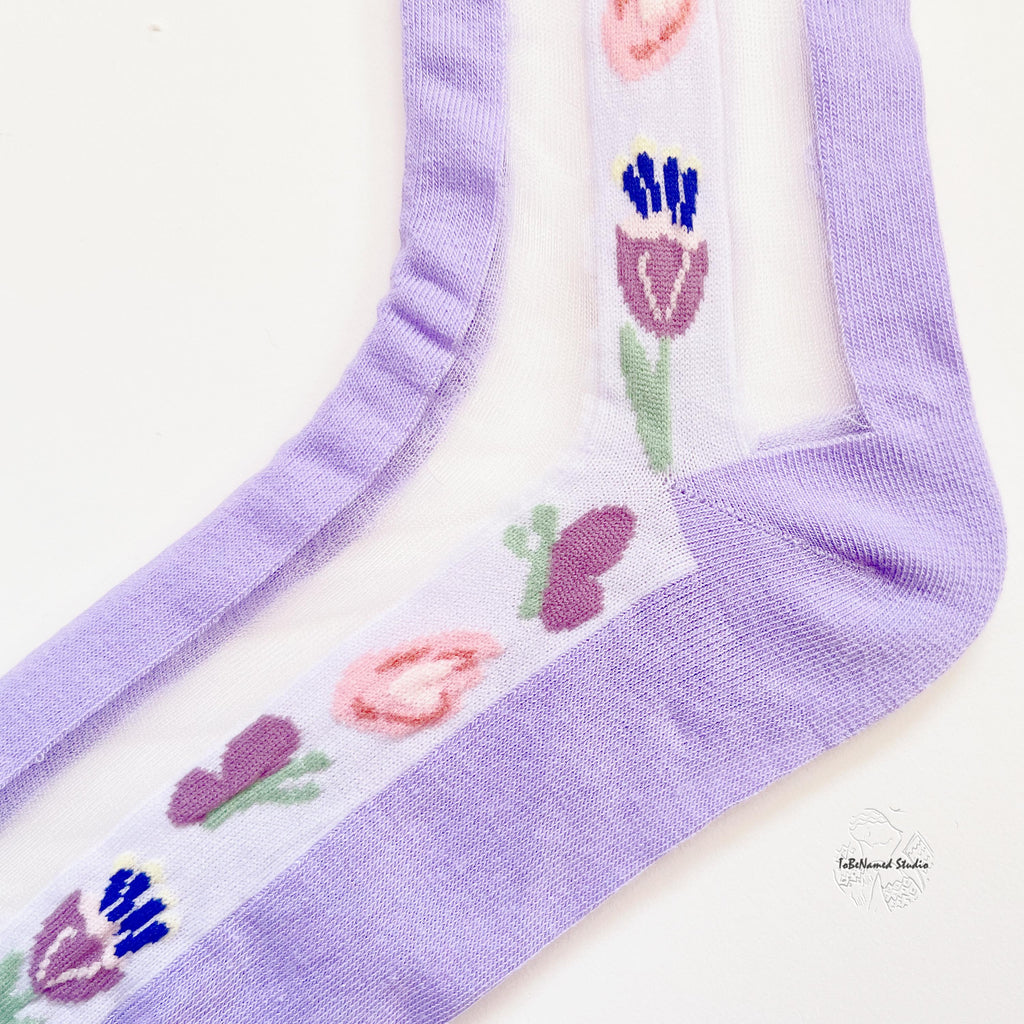 SPRING CHIFFON Socks