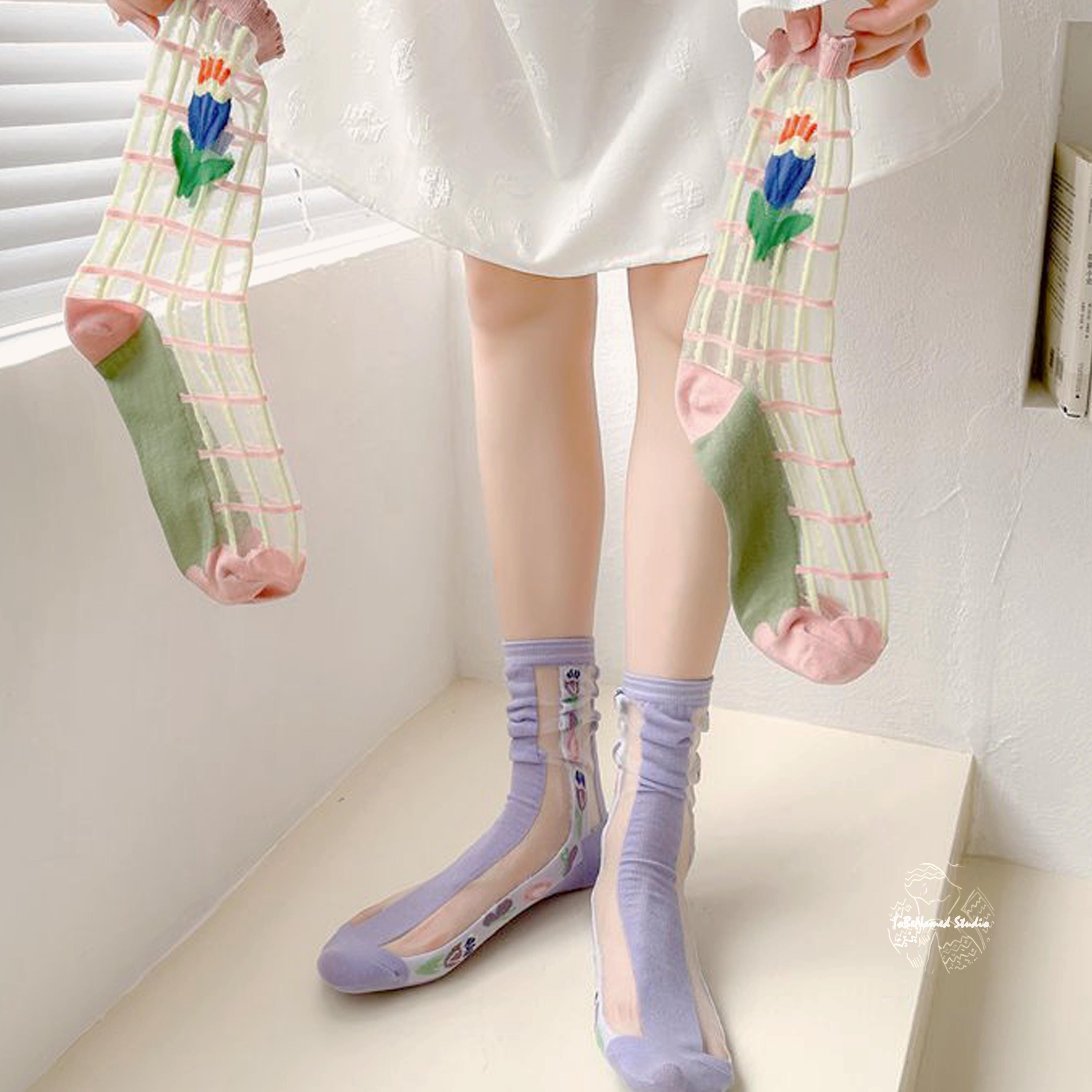 SPRING CHIFFON Socks