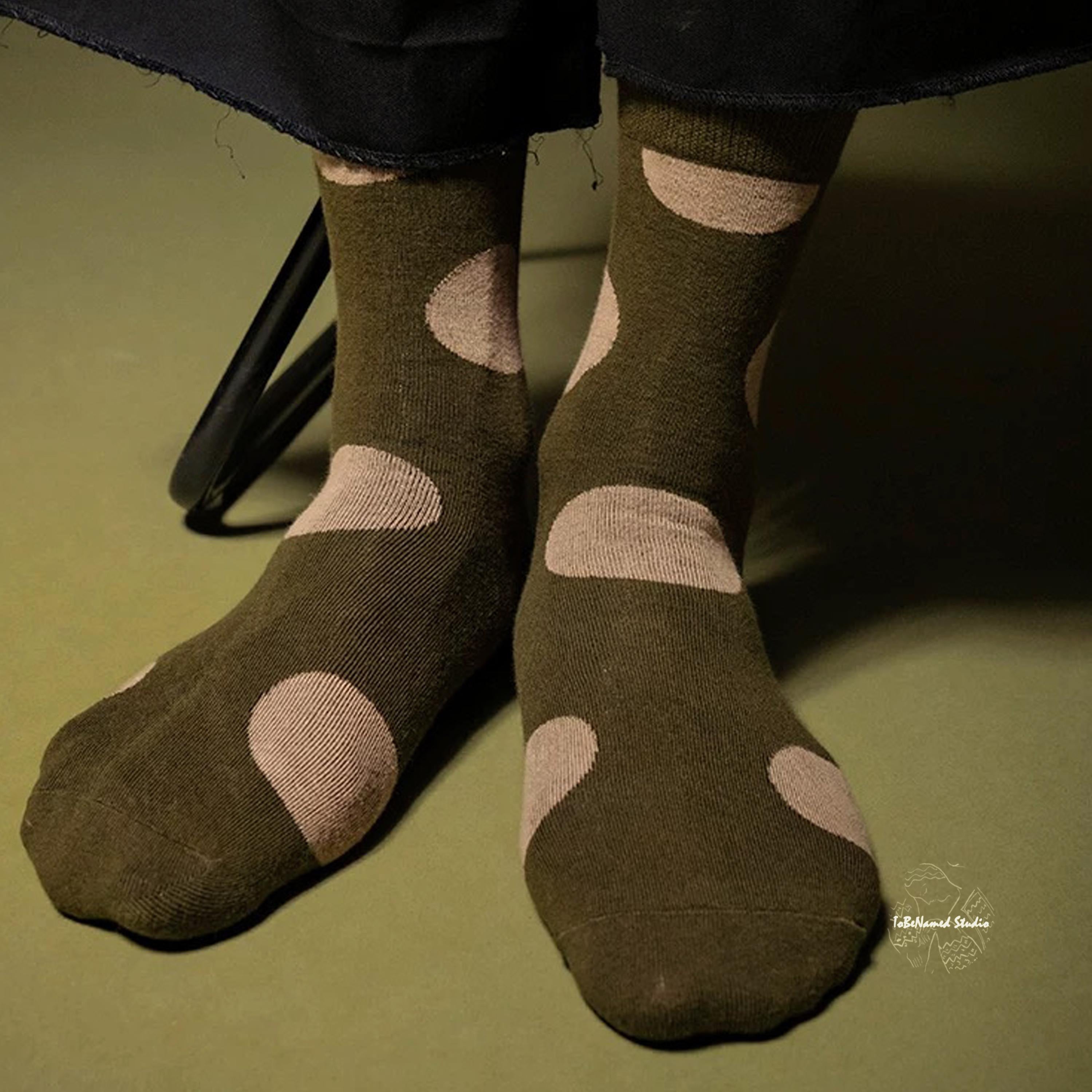 OLIVE TRACE Socks