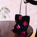 ELSA'S PINK Silk Velvet Tote Bag