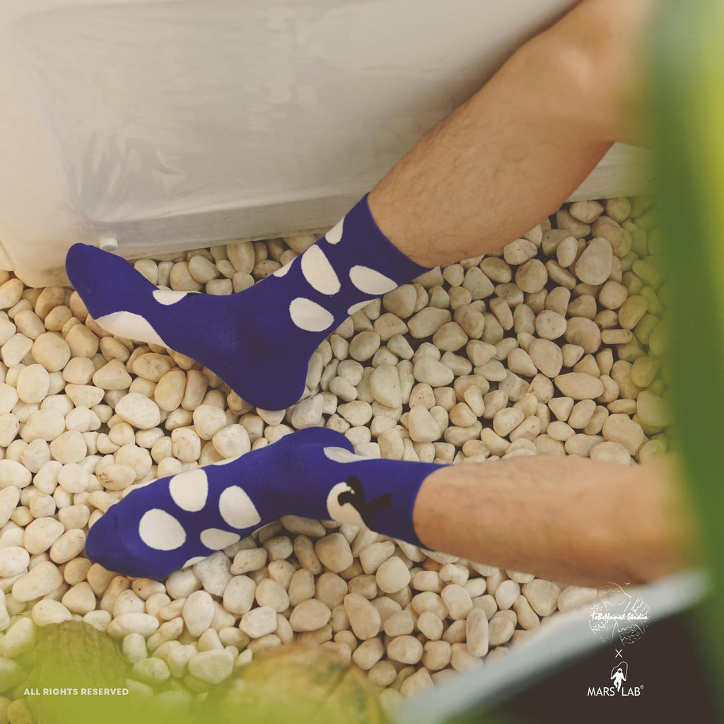 KLEIN BLUE VOLUME Socks