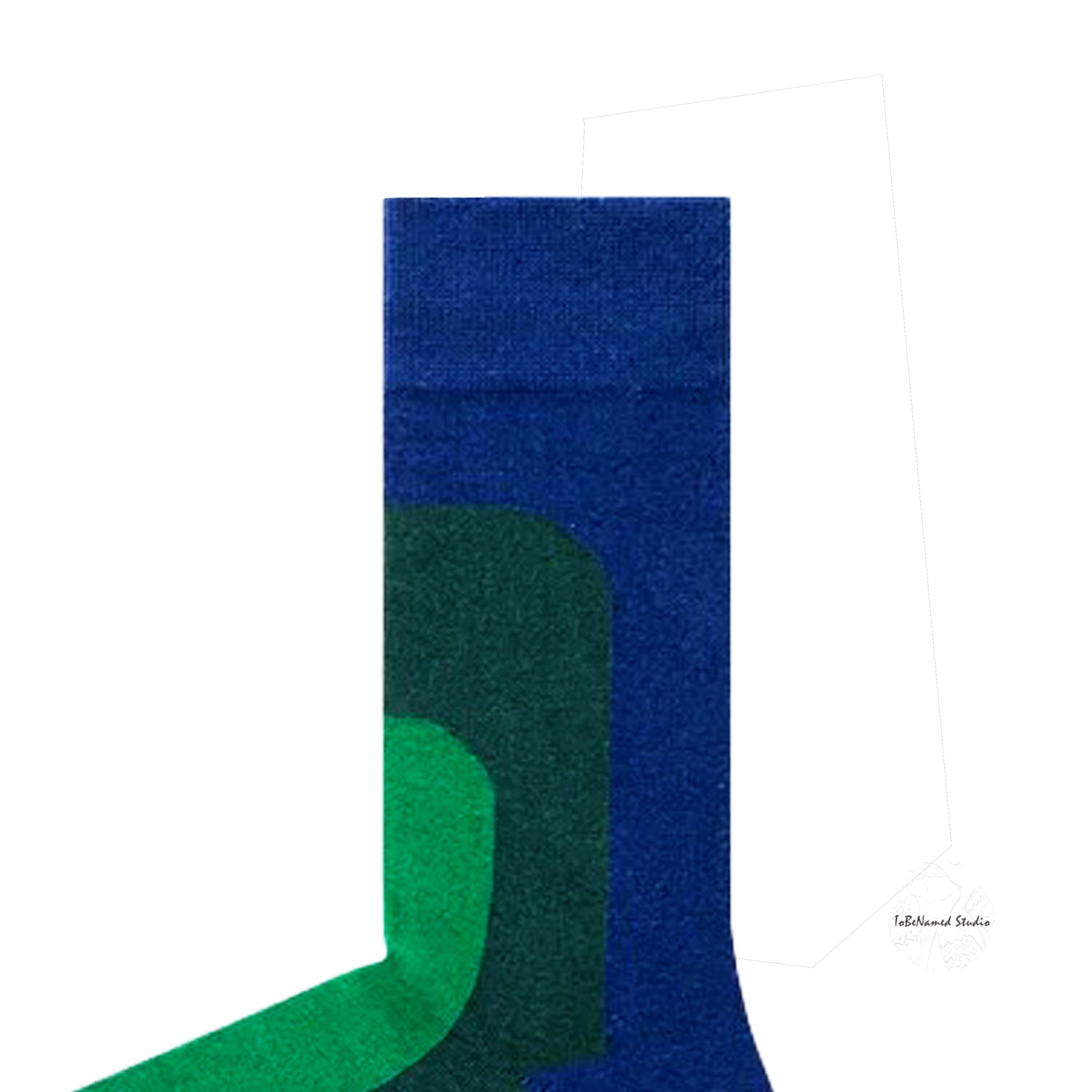 ABSTRACT RECTANGLE Socks