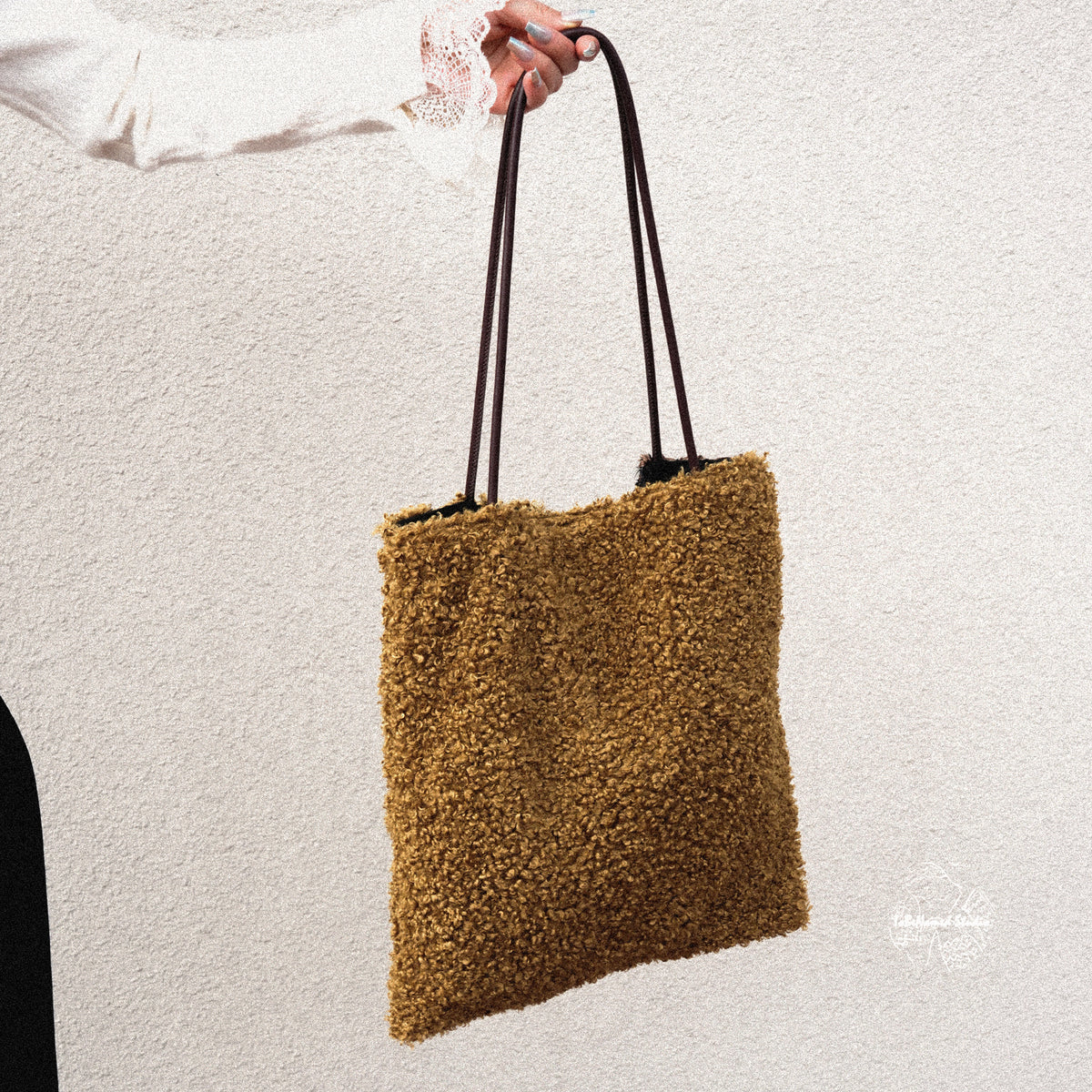 HERCULES FEATHER Panel Textile Art Tote