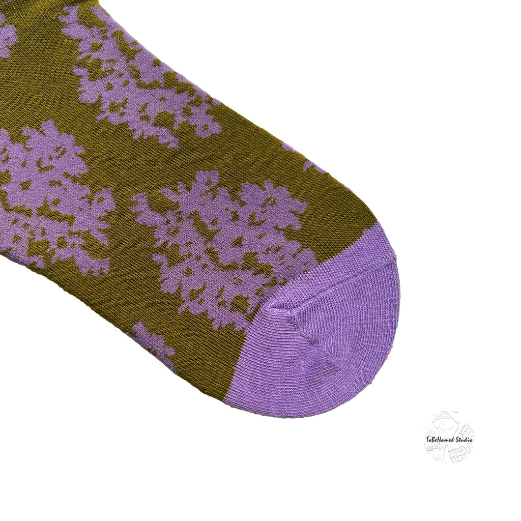 FLEUR VIOLETTE socks