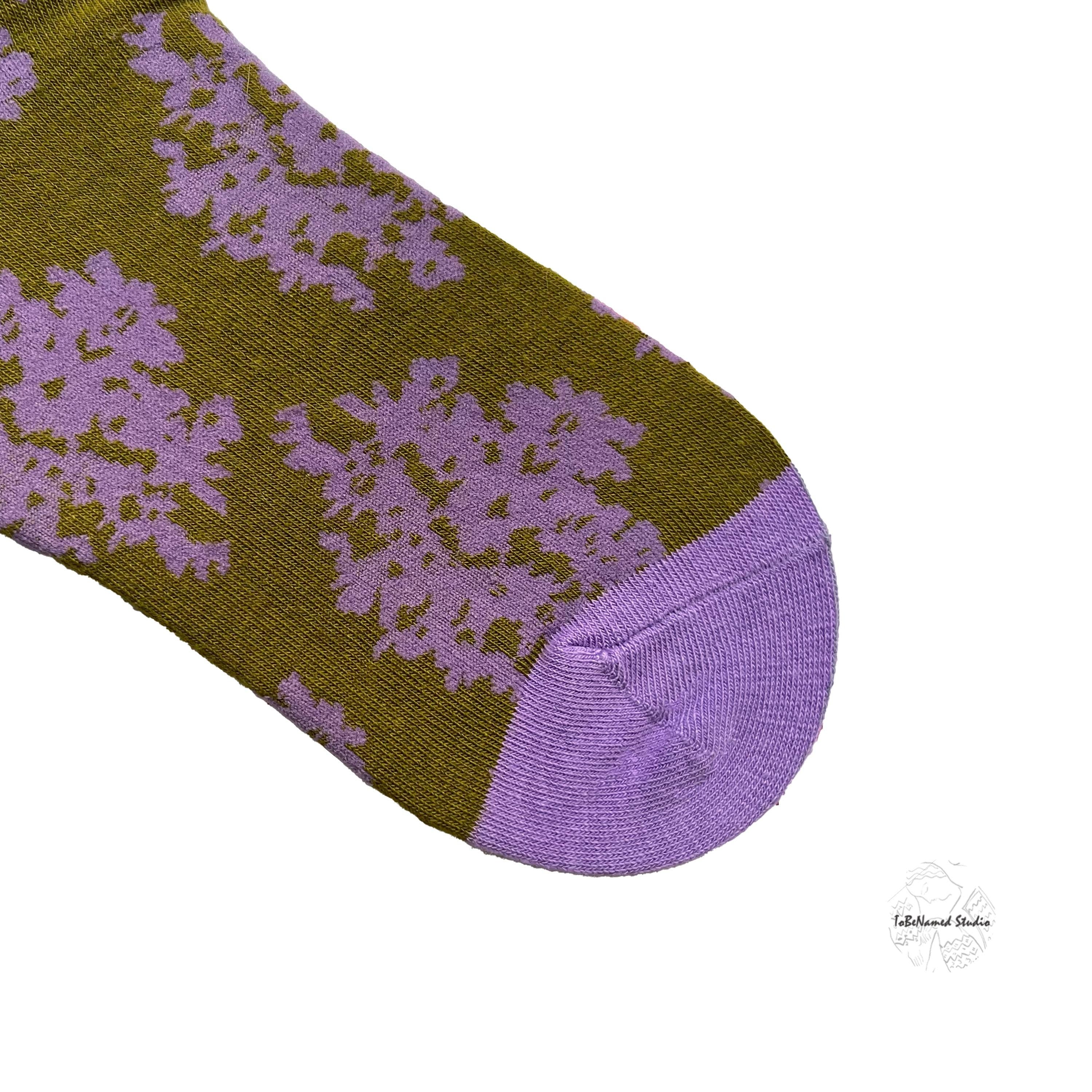 FLEUR VIOLETTE socks