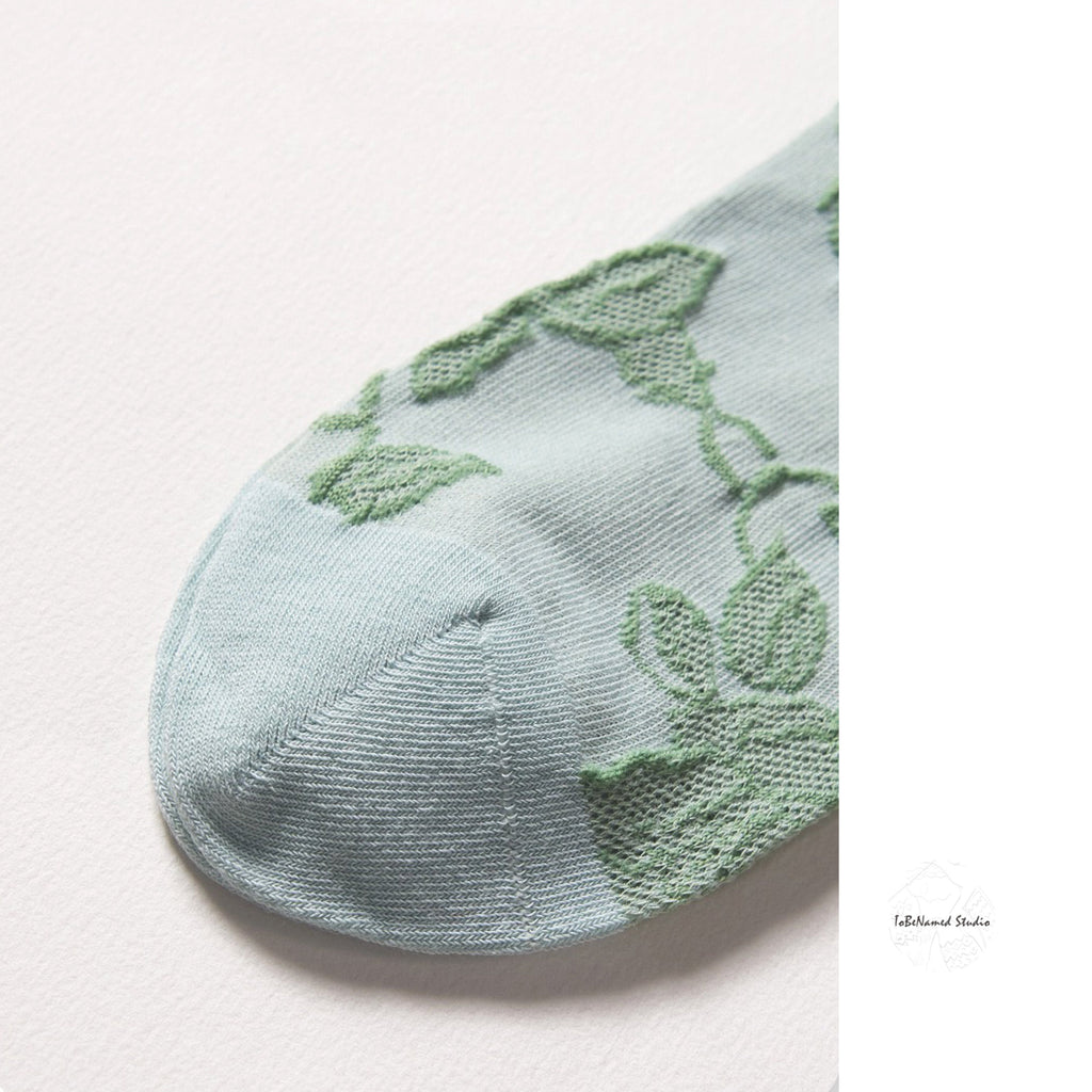 TOILE de JOUY GREEN Socks