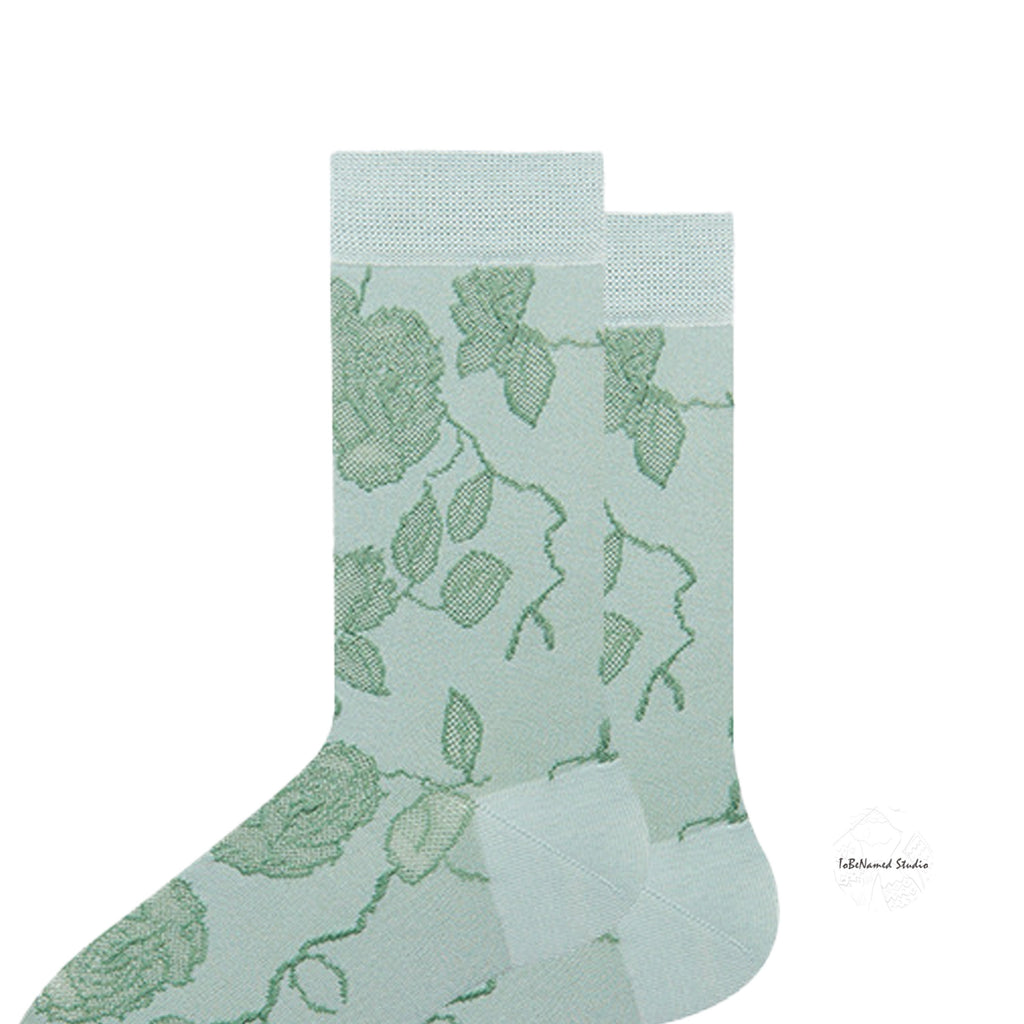 TOILE de JOUY GREEN Socks