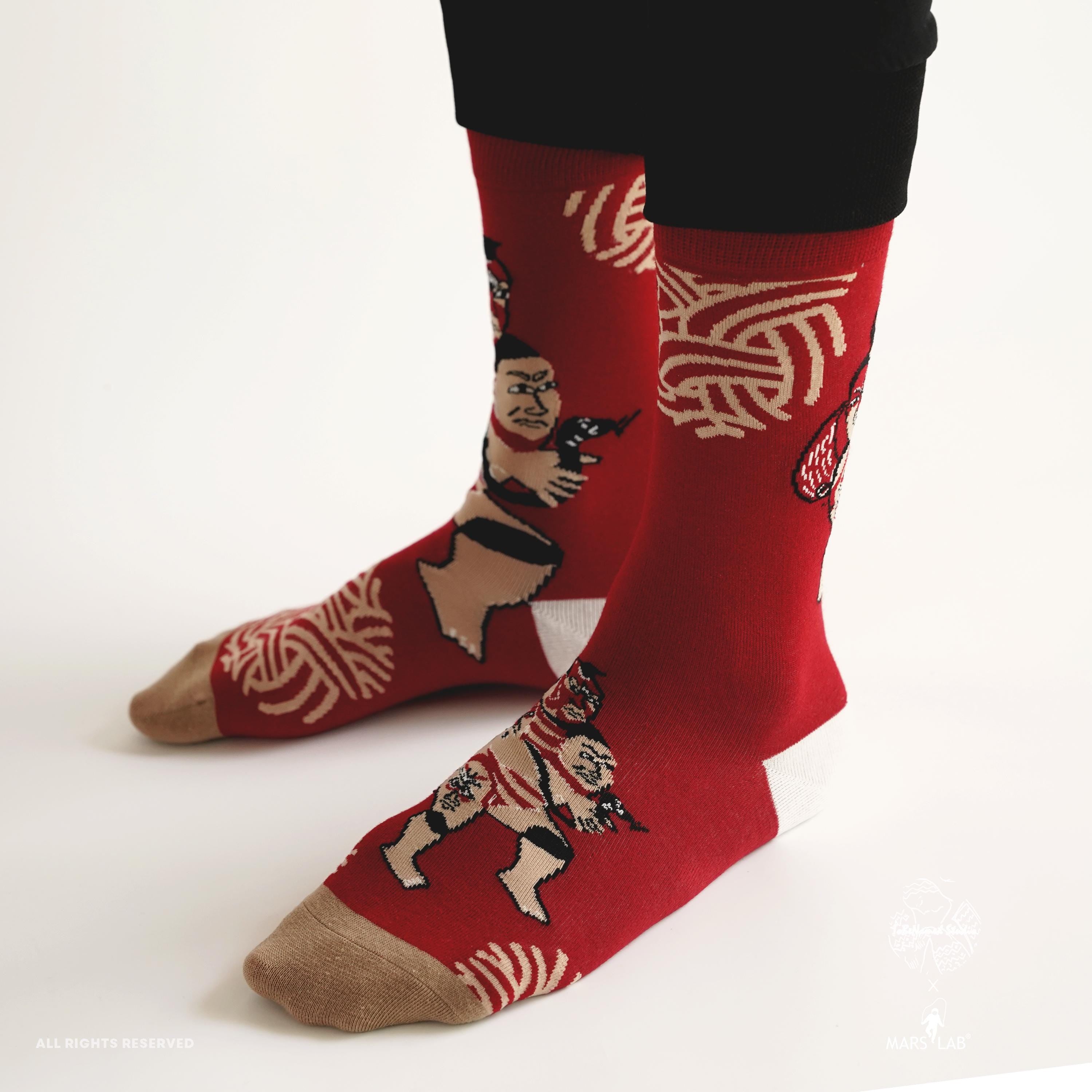 FOUR-FACE EMPEROR Socks