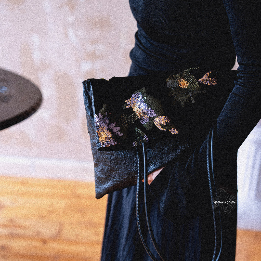 VIOLET NOCTURNE Shoulder Bag