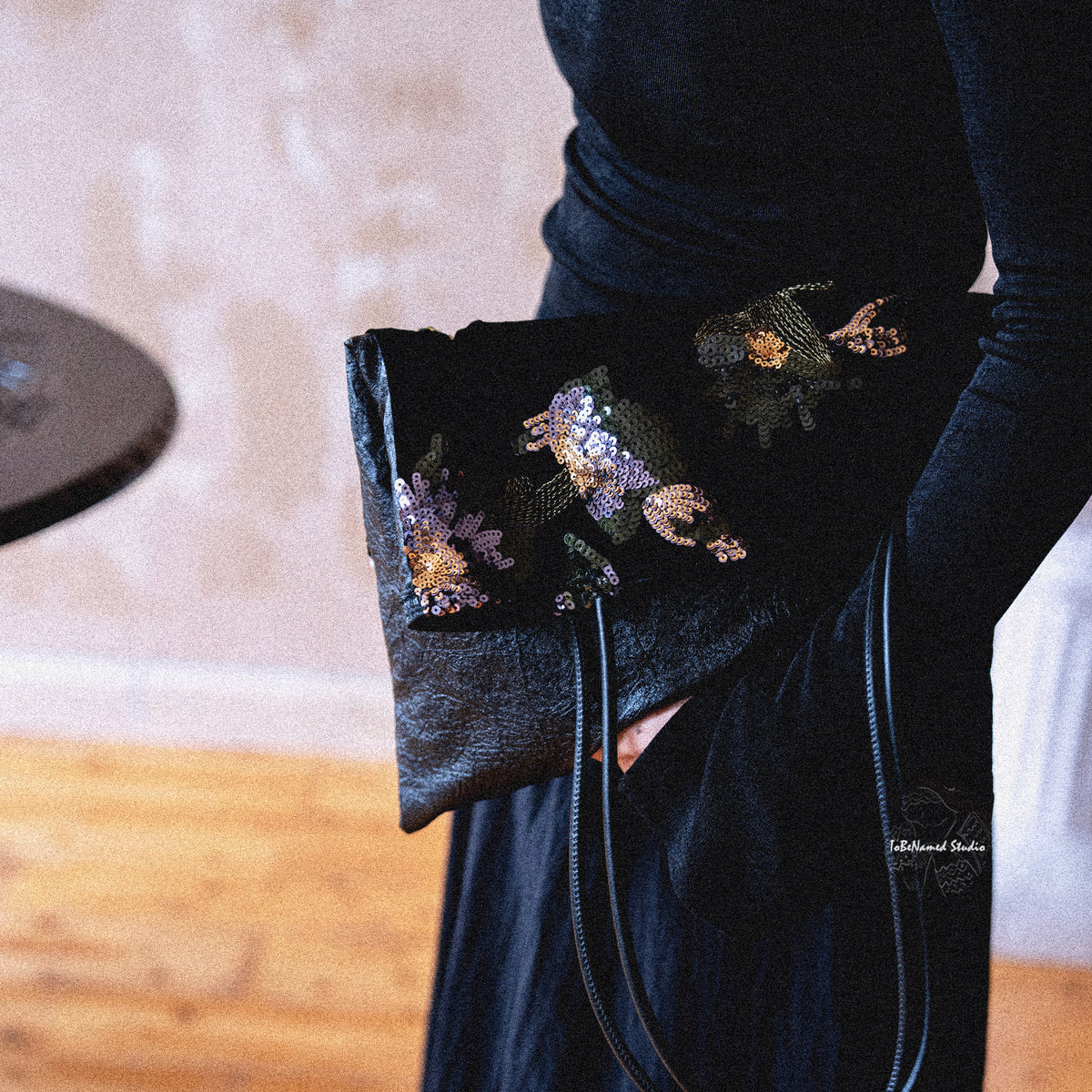 VIOLET NOCTURNE Shoulder Bag