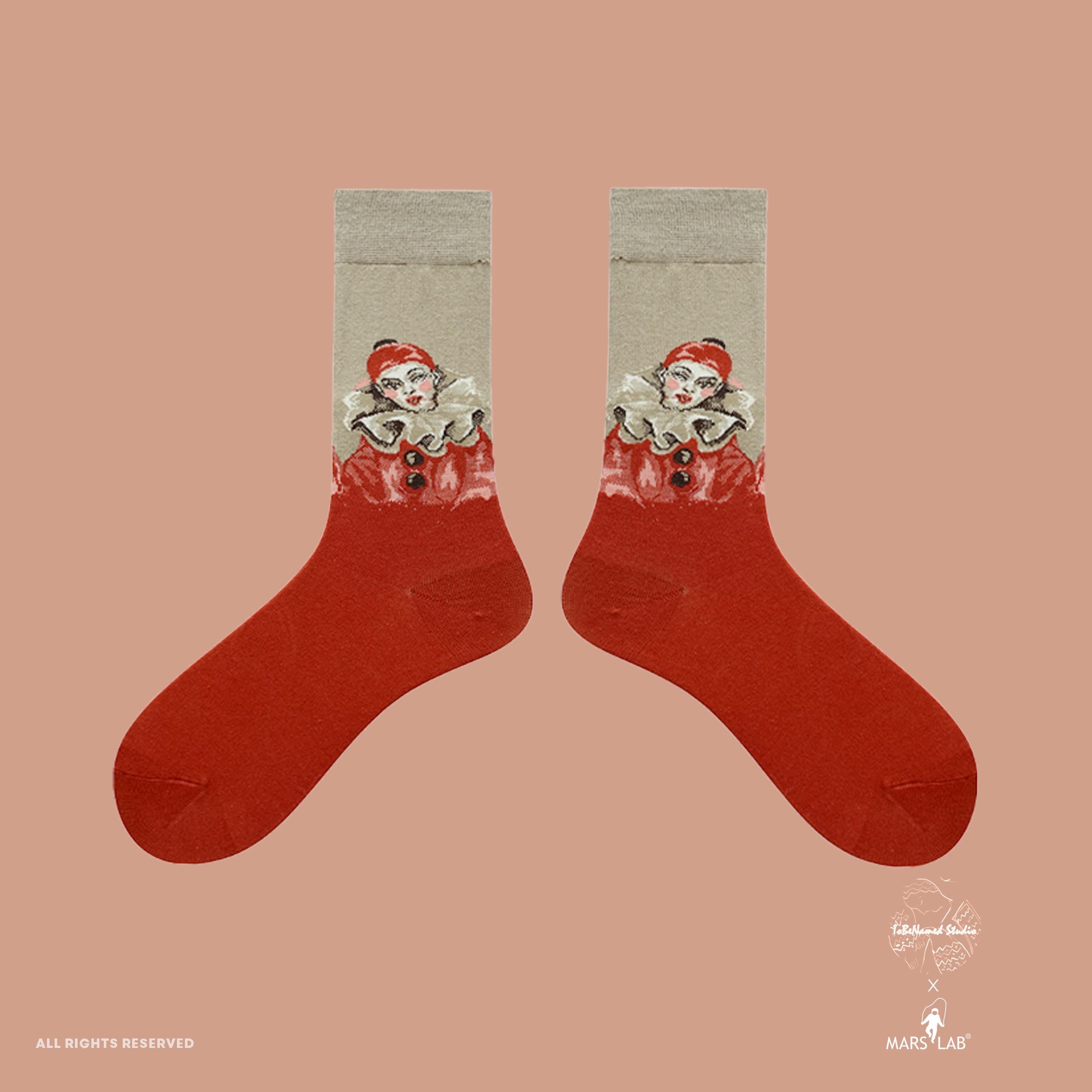ROUGE PIERROT Socks