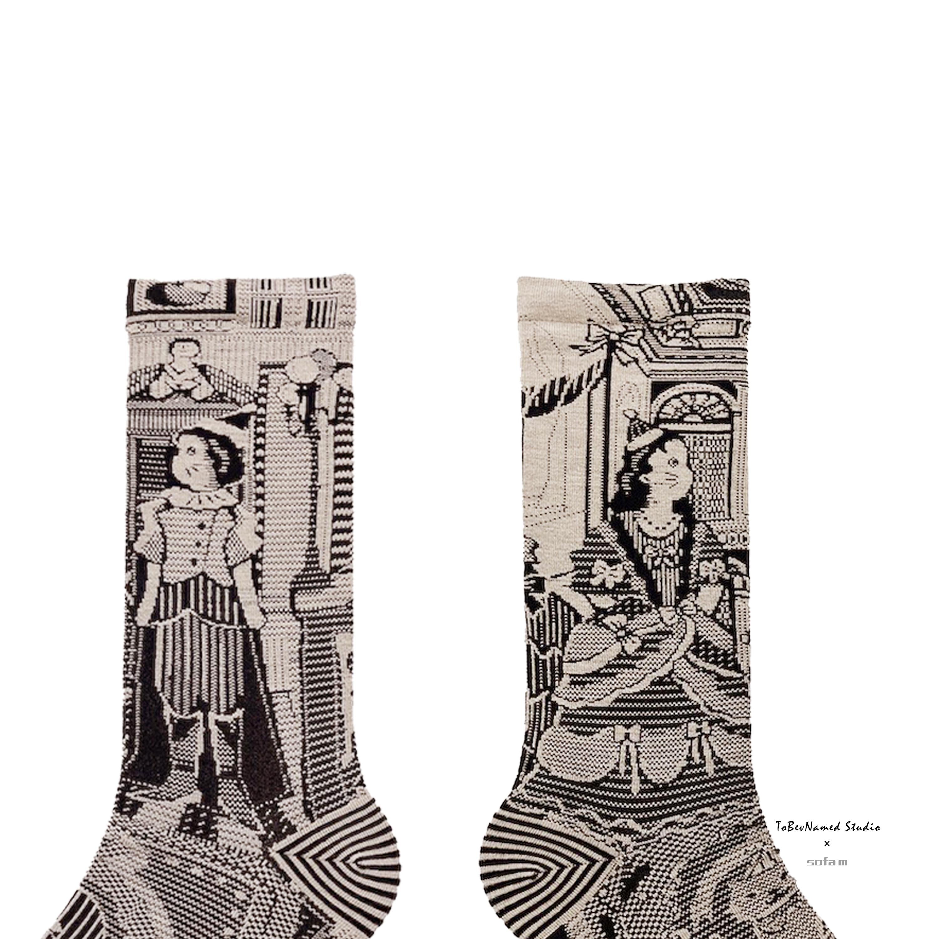 CHRISTMAS CASTLE Socks