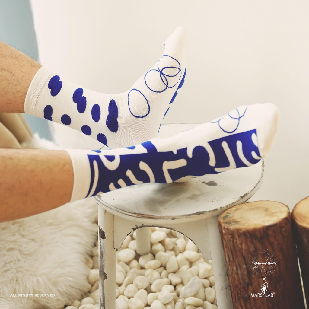 KLEIN BLUE DIALOGUE Socks