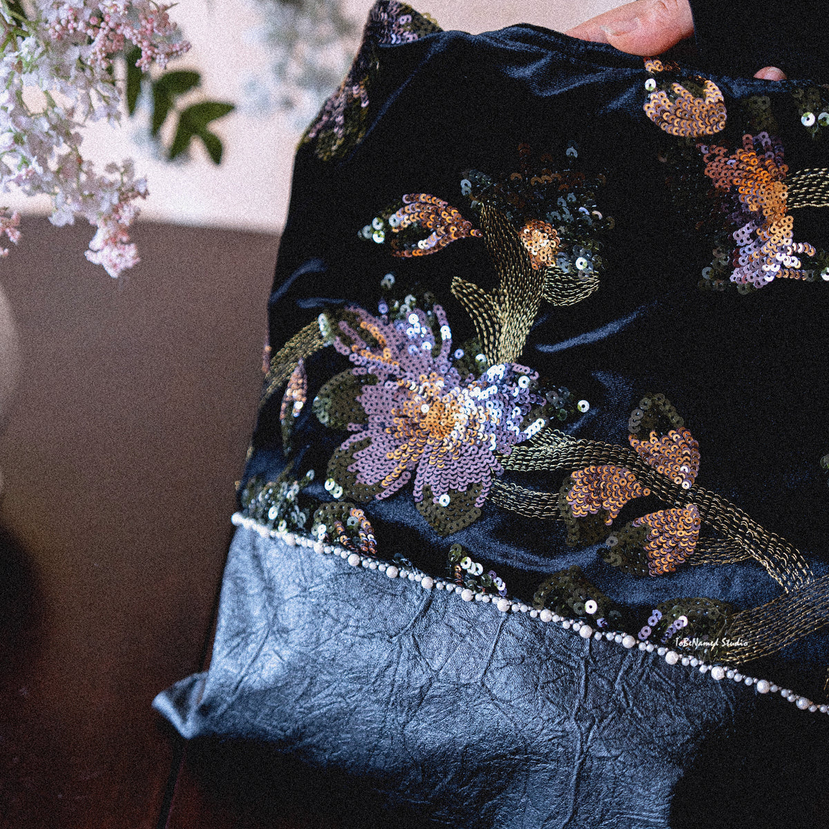 VIOLET NOCTURNE Shoulder Bag