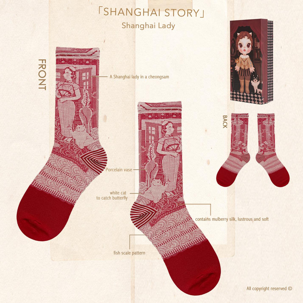 SHANGHAI STORY Socks