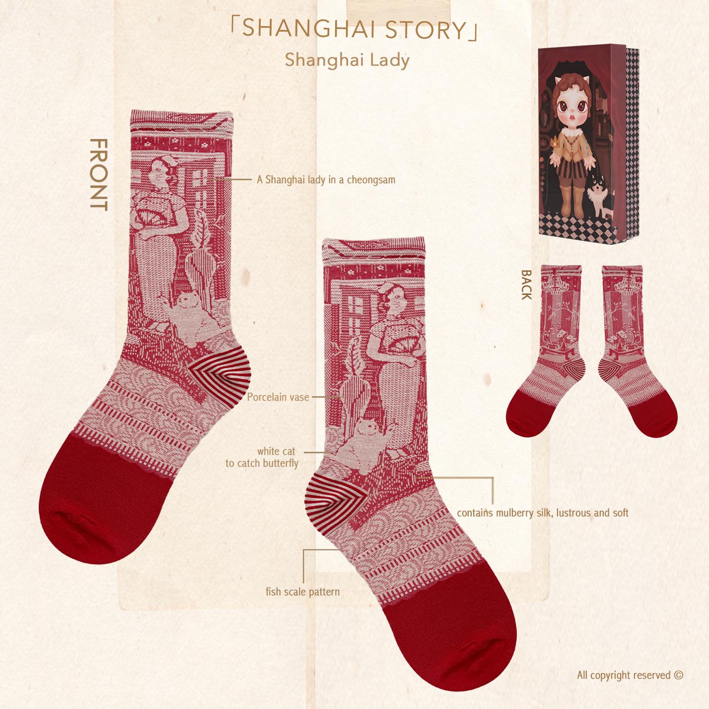SHANGHAI STORY Socks