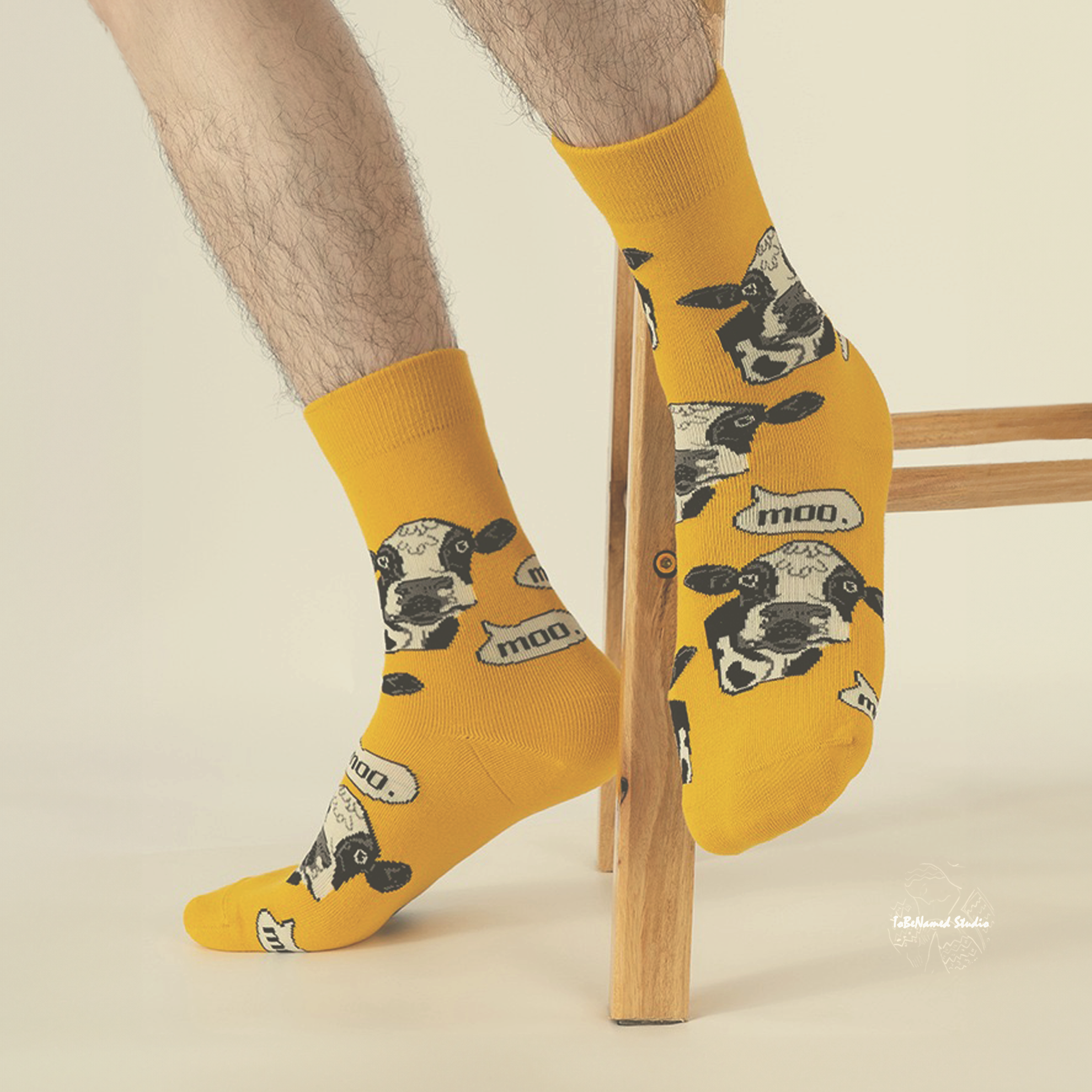 ANDY'S COW Socks