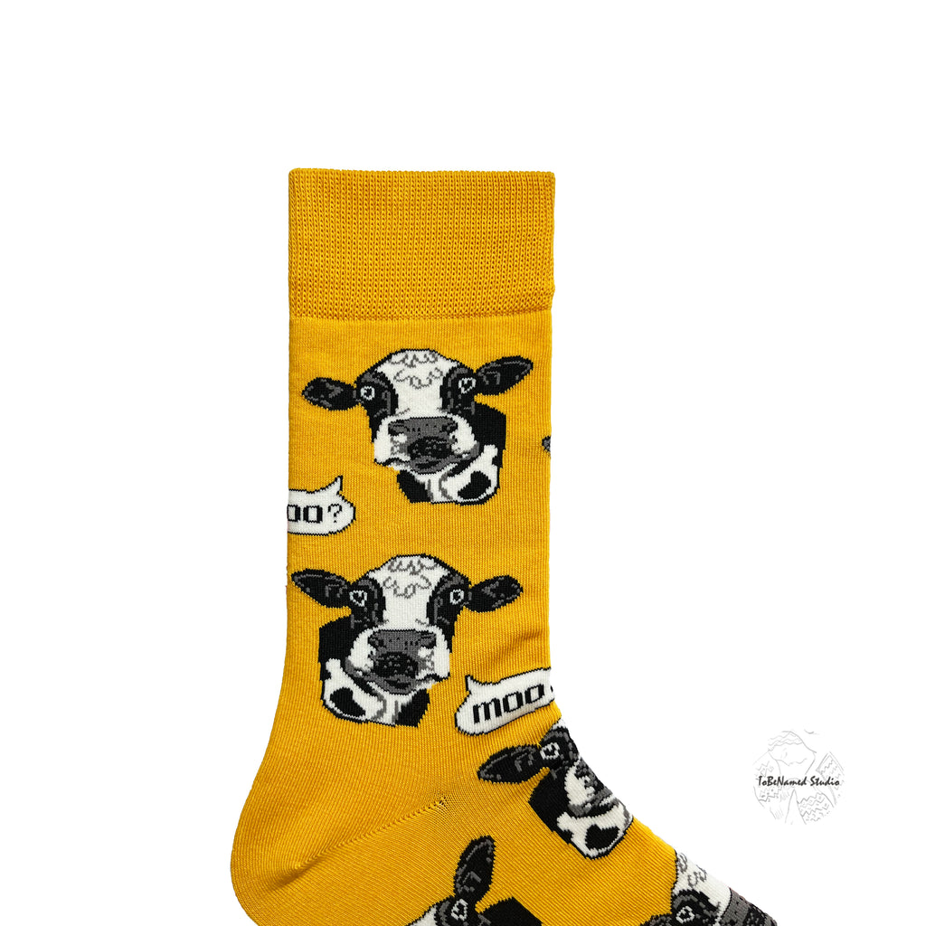ANDY'S COW Socks