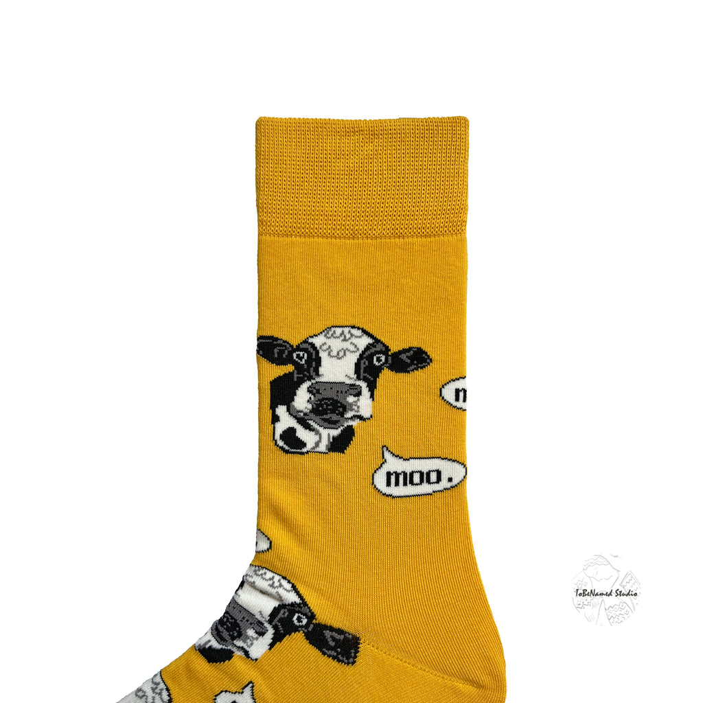 ANDY'S COW Socks