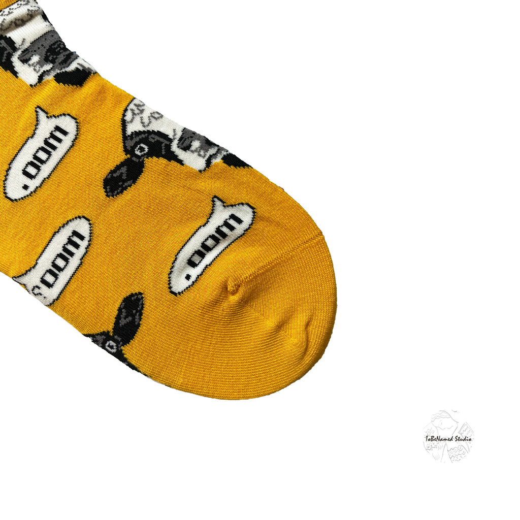 ANDY'S COW Socks
