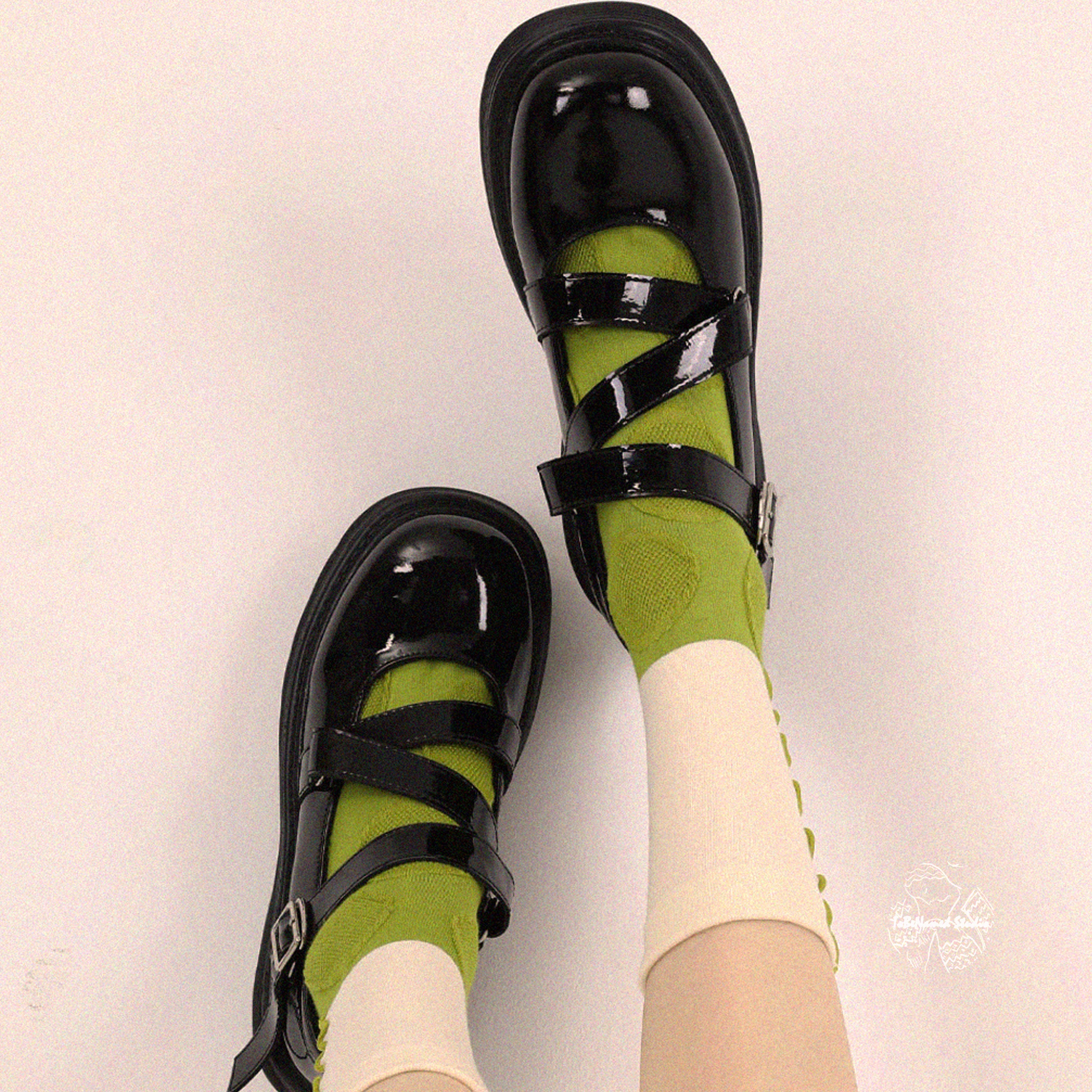 GREEN PLUM Socks