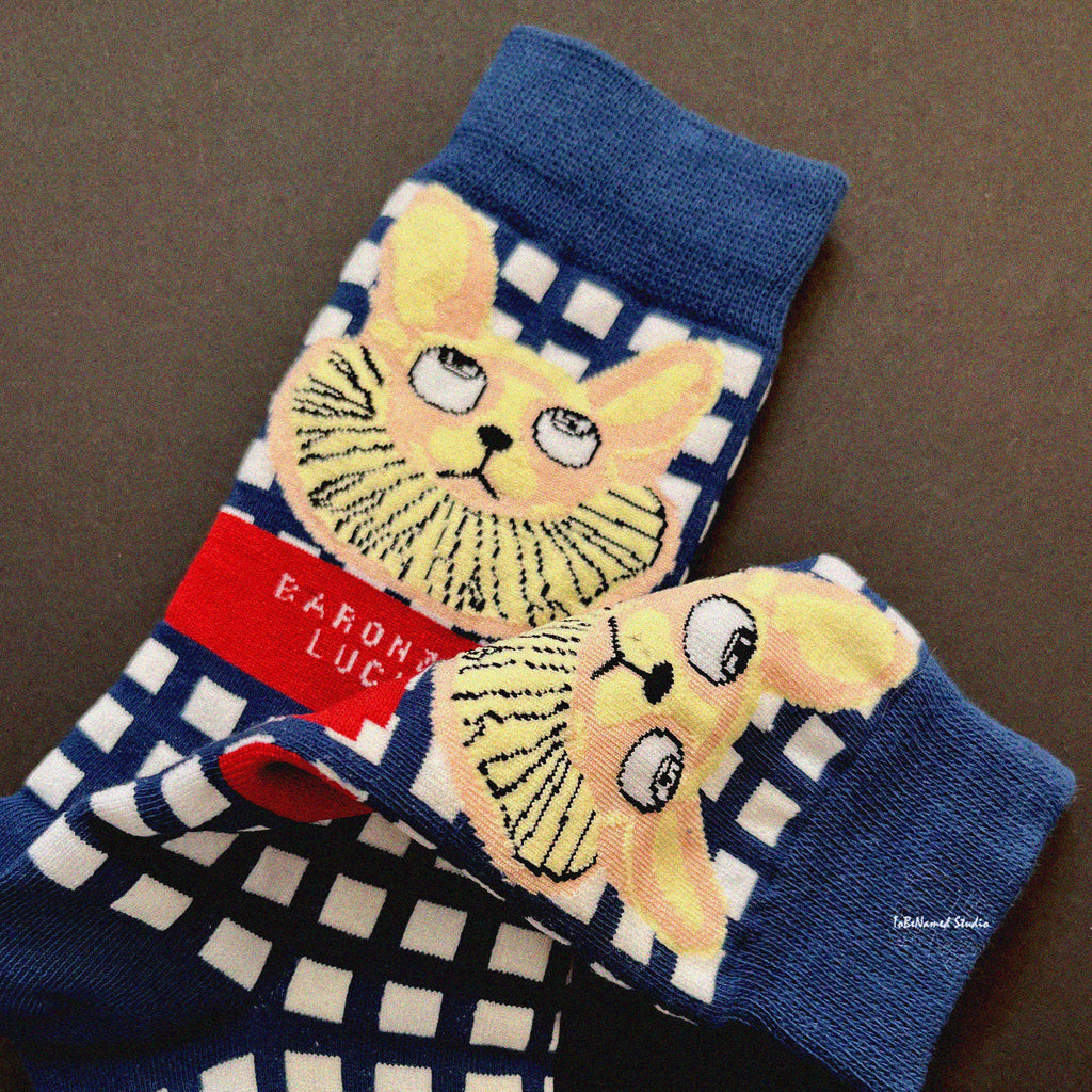 VICTORIAN CAT Socks
