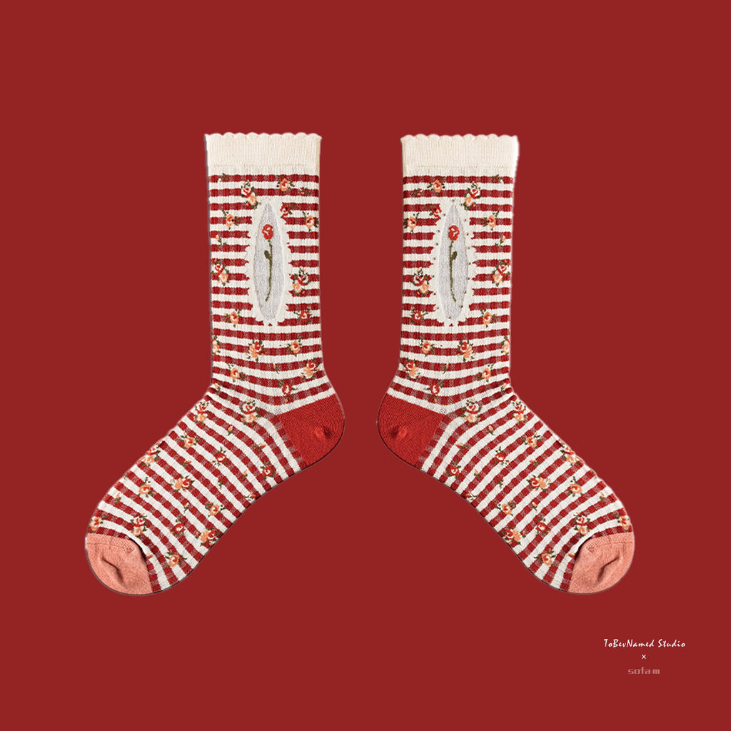 FROZEN ROSE Socks