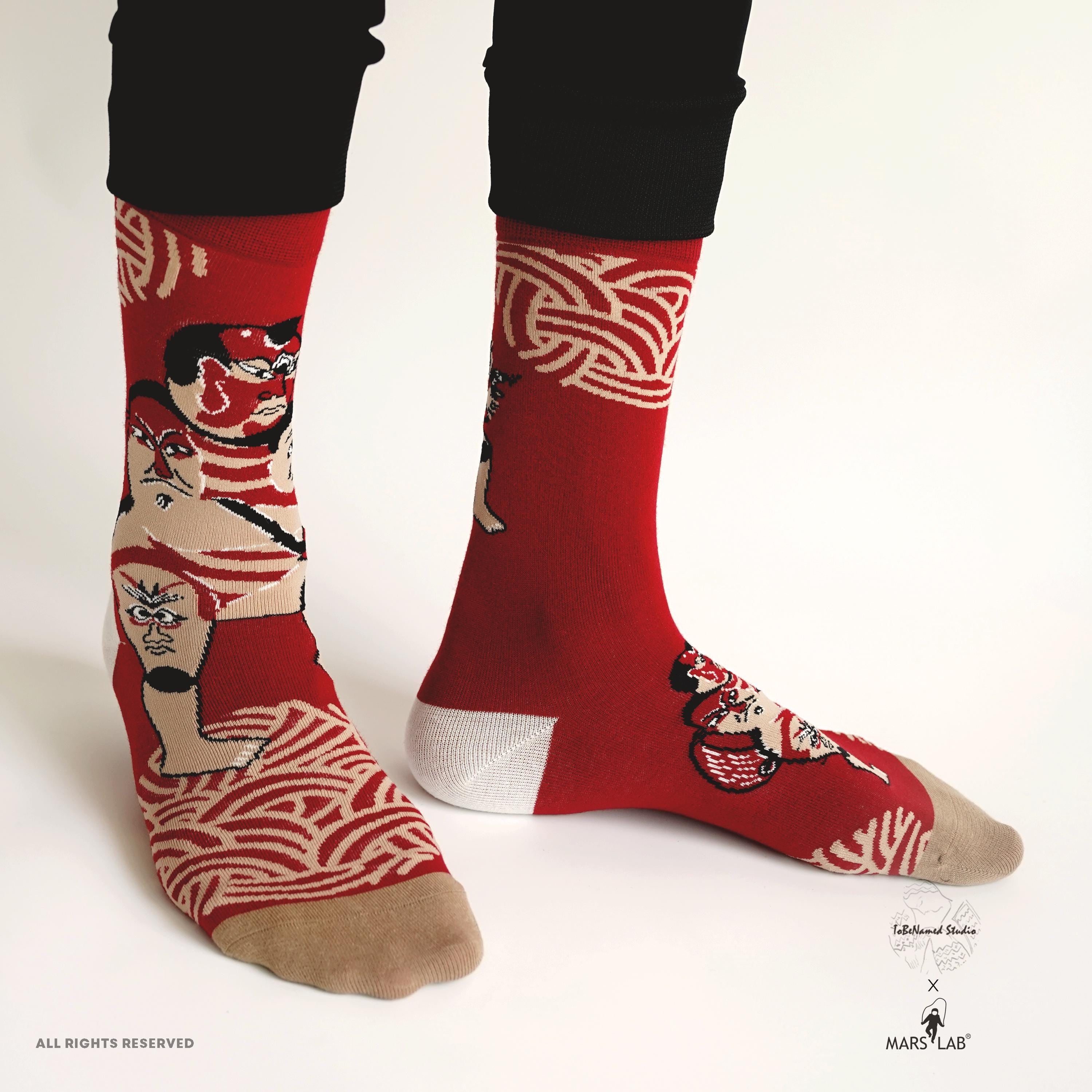 FOUR-FACE EMPEROR Socks