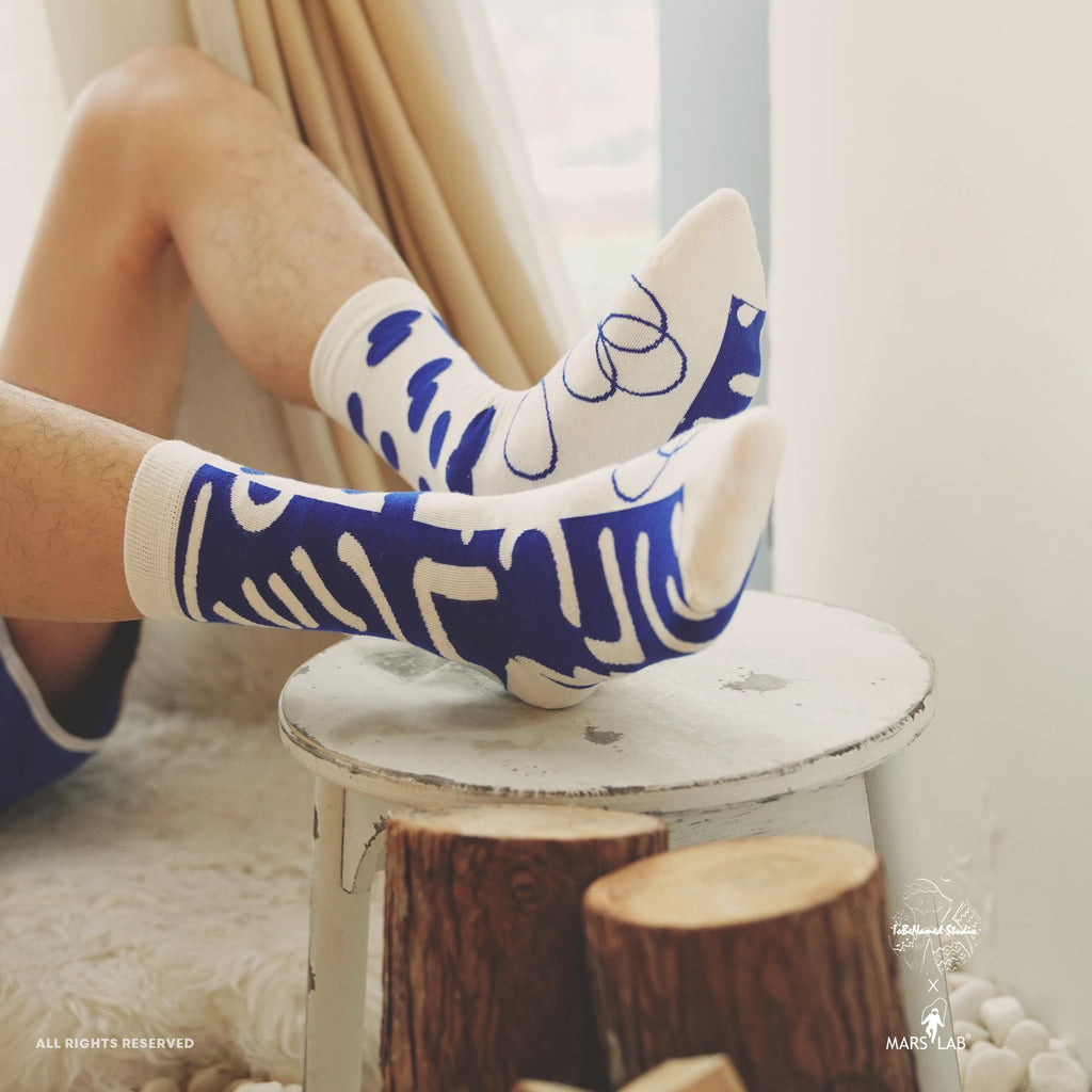 KLEIN BLUE DIALOGUE Socks