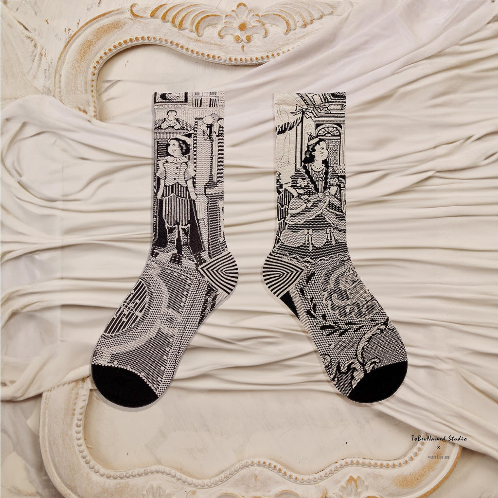 CHRISTMAS CASTLE Socks