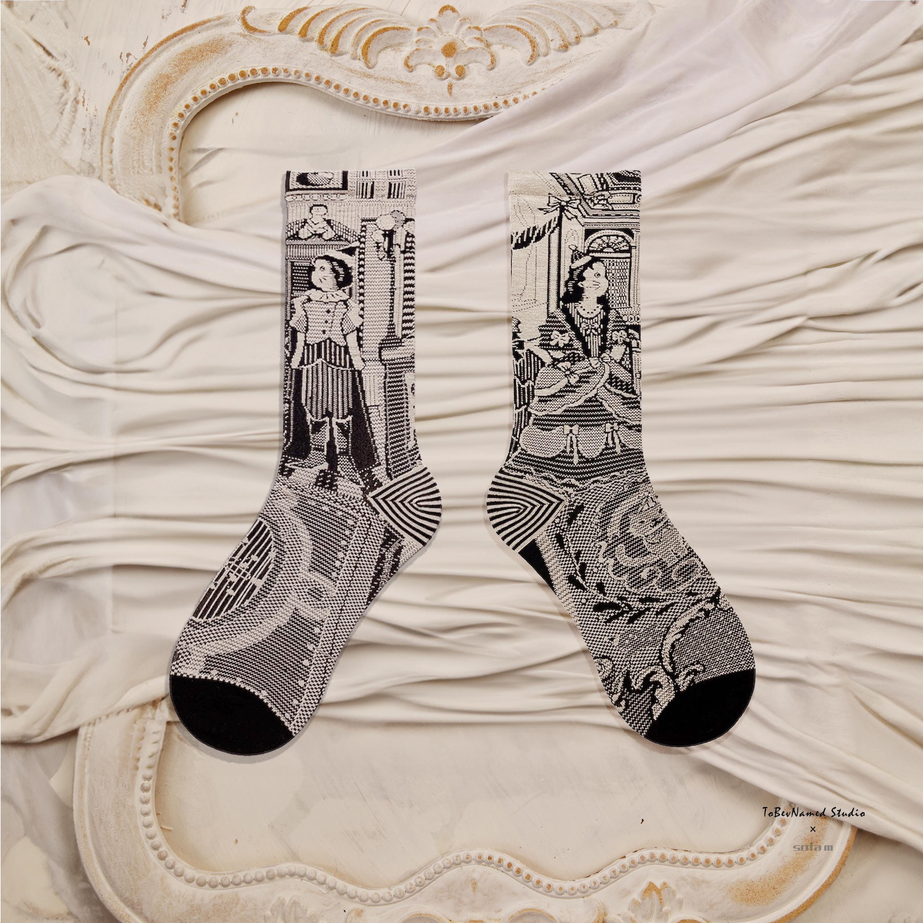 CHRISTMAS CASTLE Socks