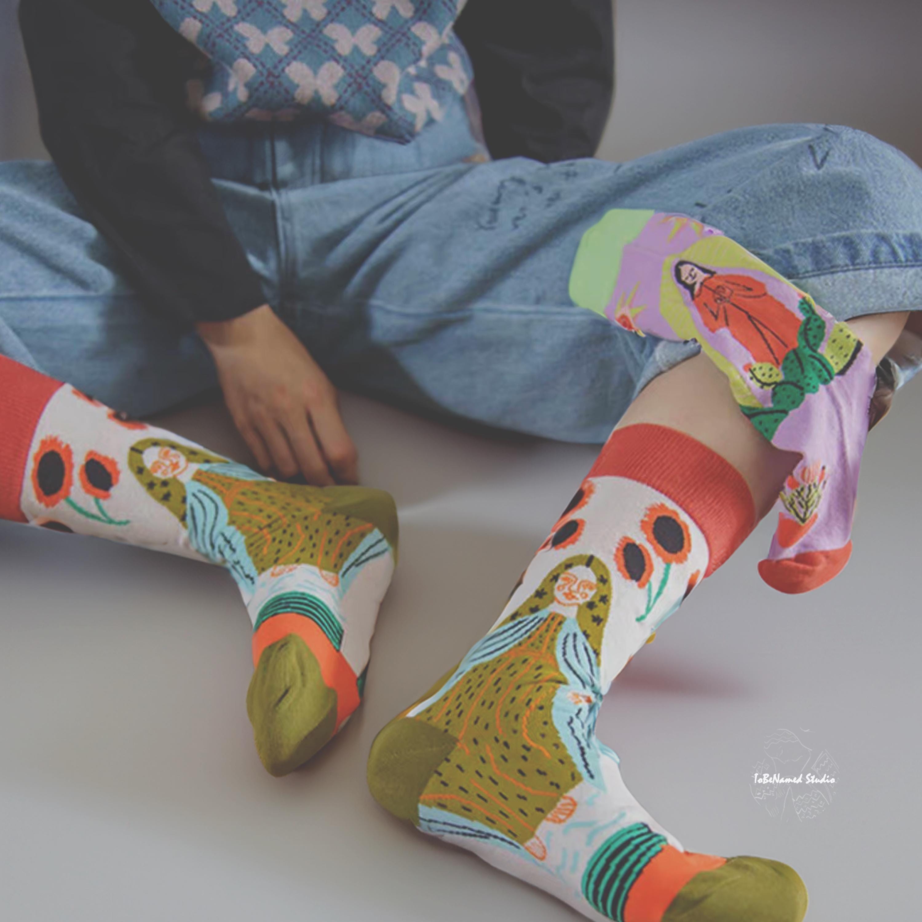 SUNFLOWER PRINCESS Socks