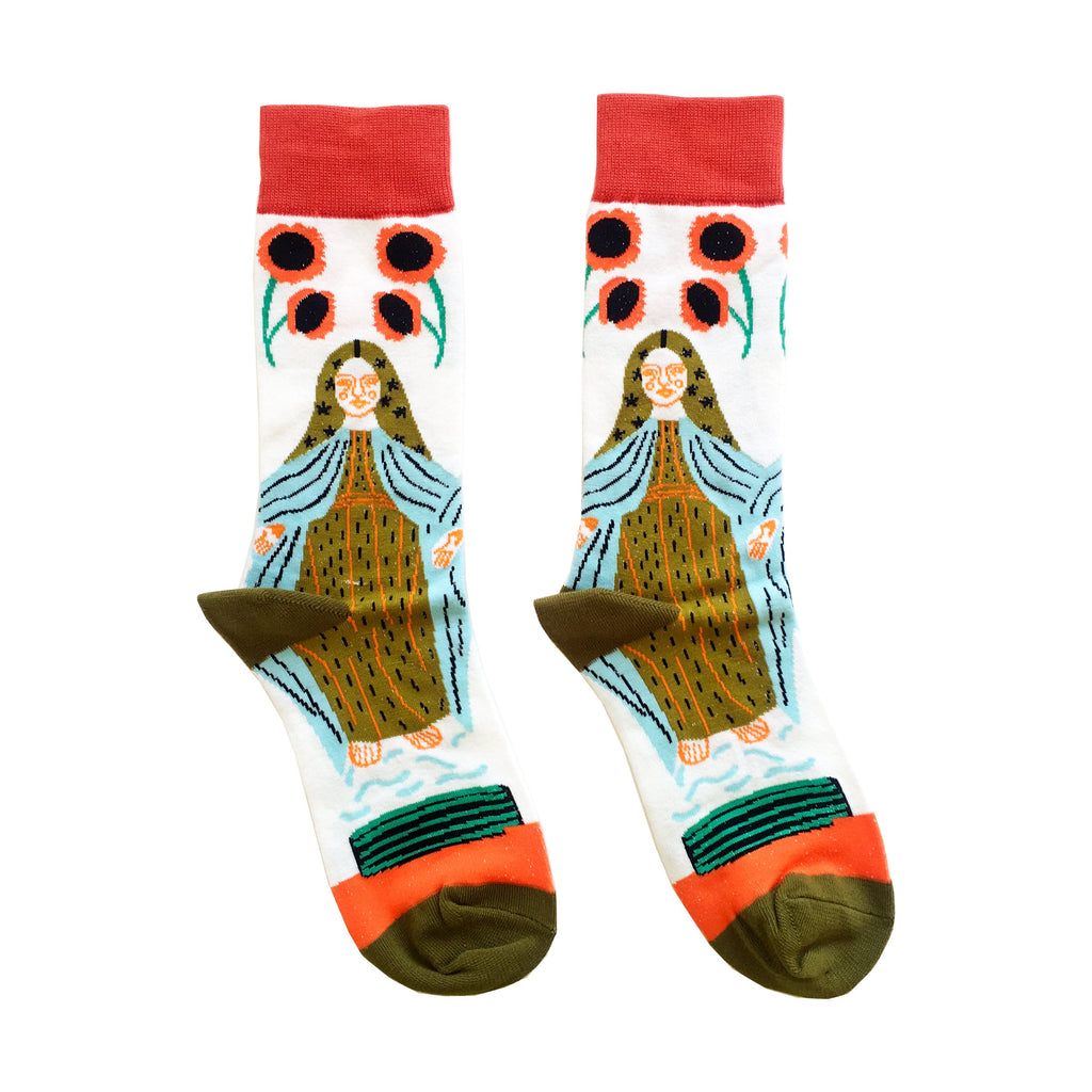 SUNFLOWER PRINCESS Socks