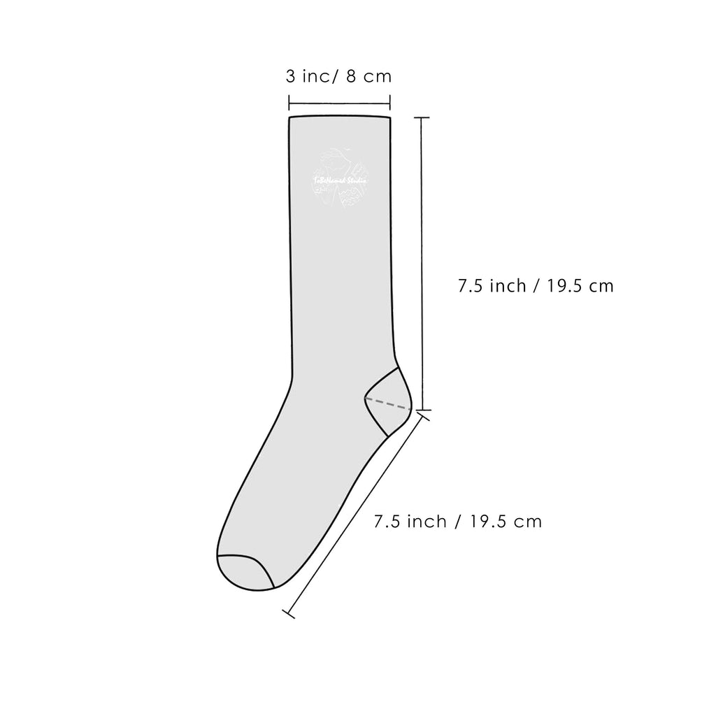 ABSTRACT RECTANGLE Socks