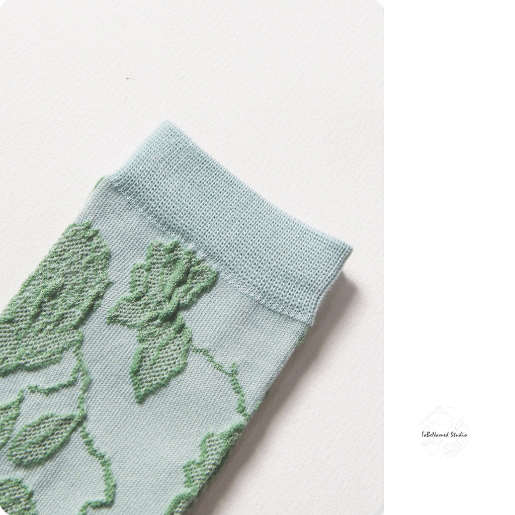 TOILE de JOUY GREEN Socks