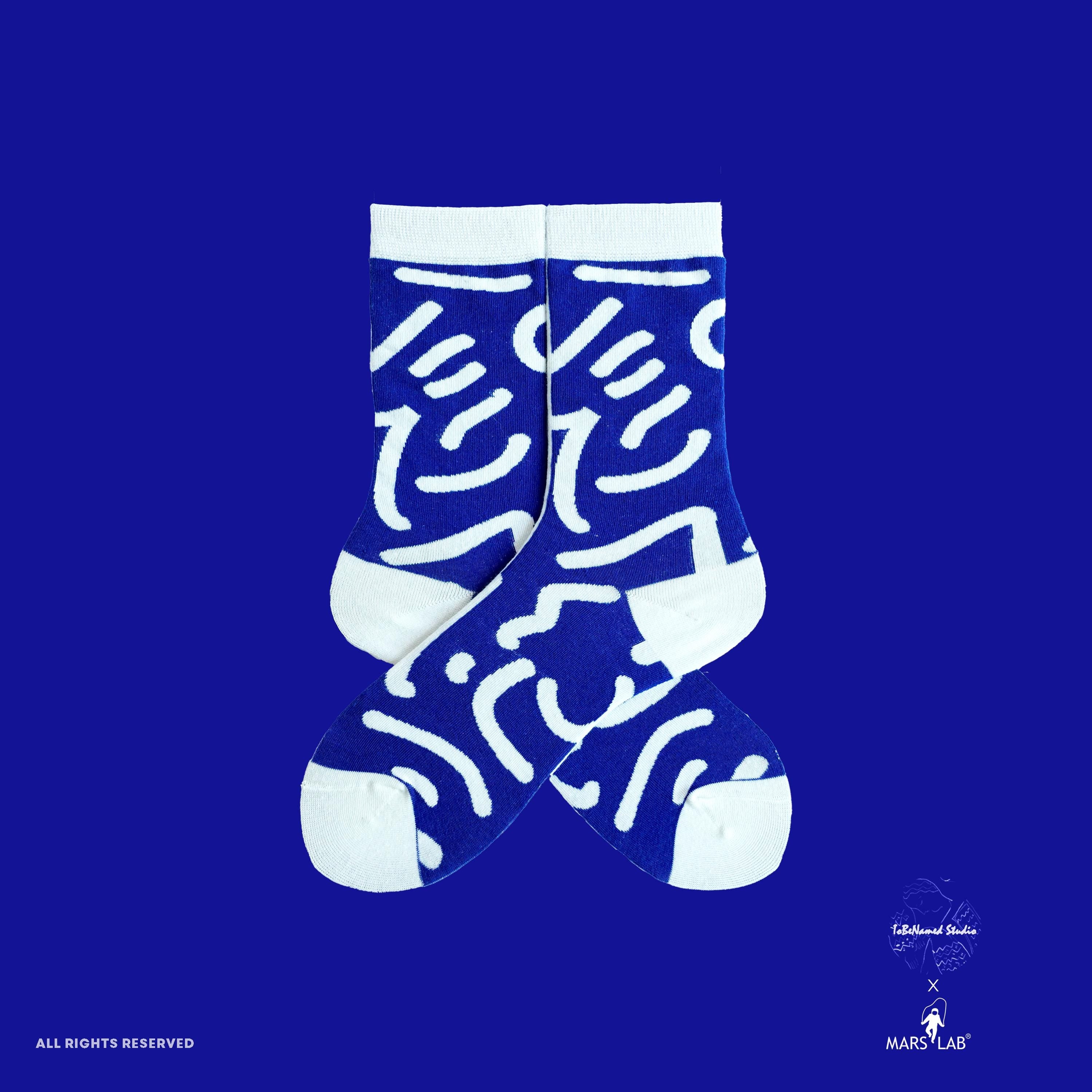 KLEIN BLUE DIALOGUE Socks